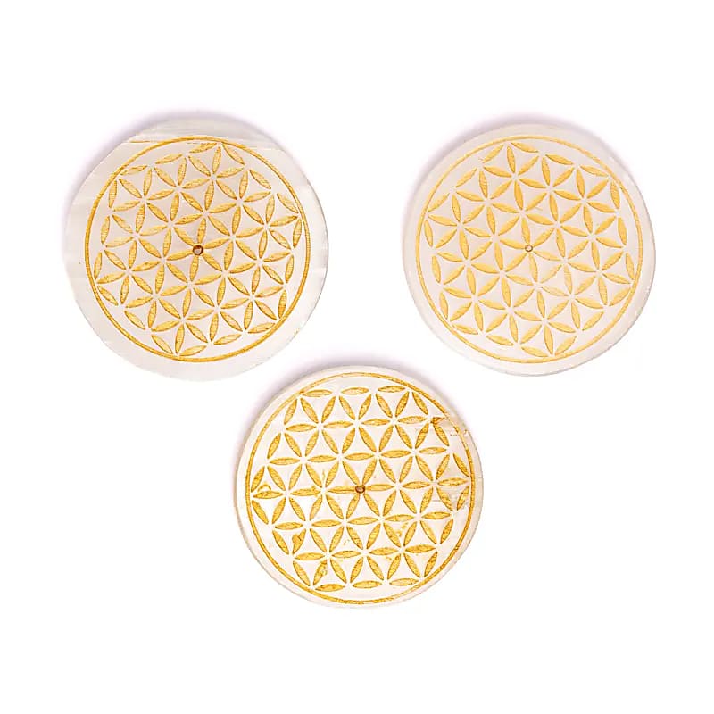 idéal pour la méditation et l'harmonisation des chakras. Support pour bâtonnets d'encens.